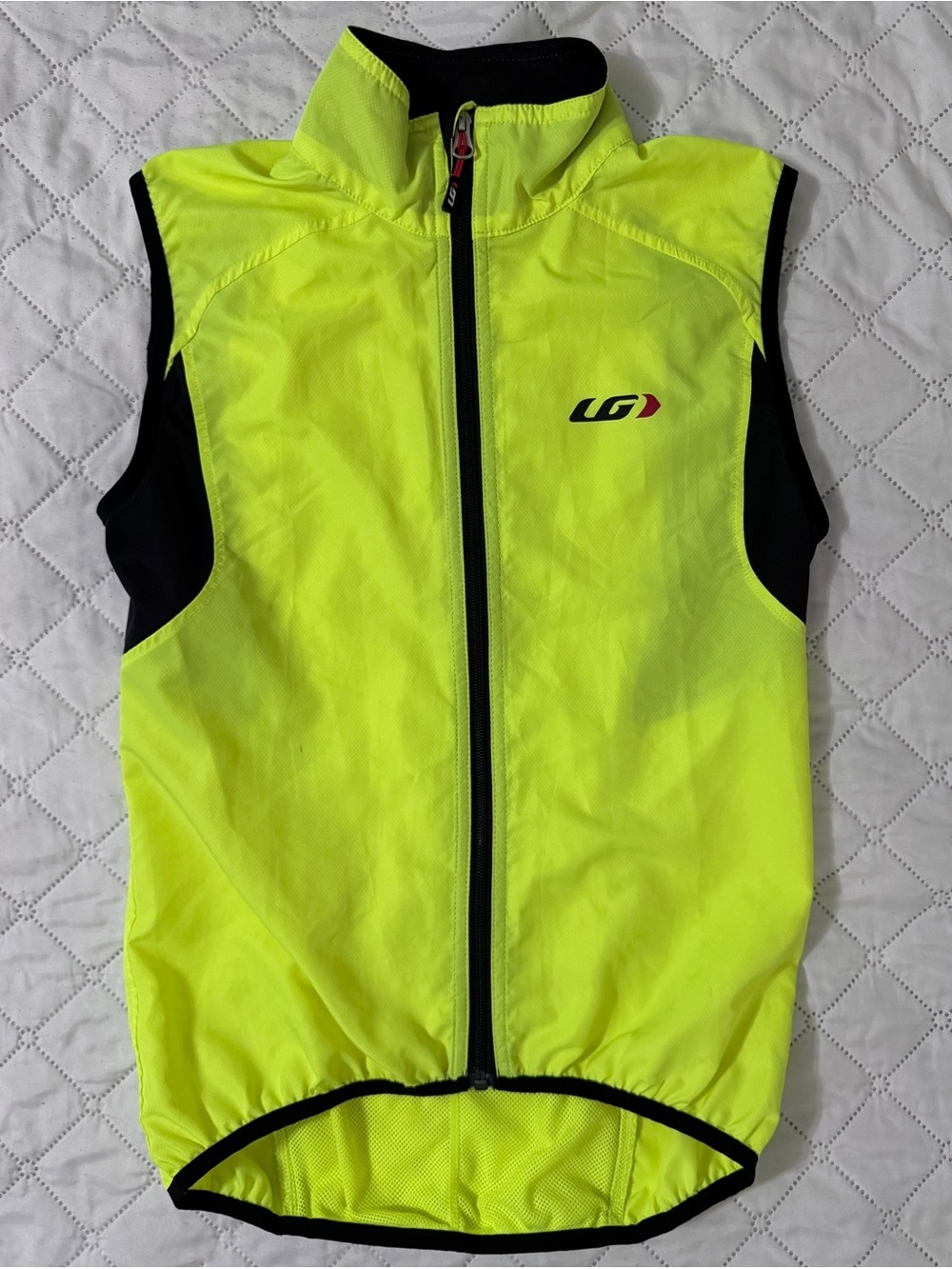 Women’s High-Visibility Yellow Cycling Vest